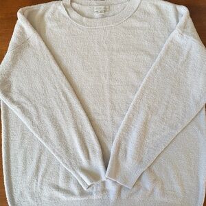 Barefoot Dreams Women's Cream Crewneck Sweater